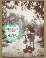 1949 Milk-Maid Recipes from Adohr vintage advertising cookbook 1